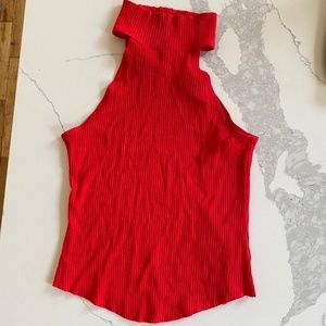 The Range Alloy Rib Sleeveless Turtleneck